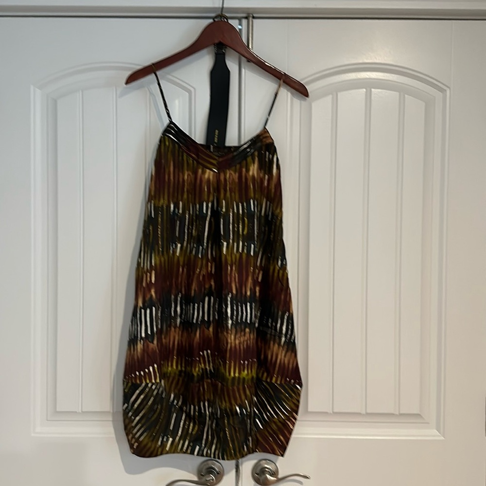 Rachel Roy Signature Printed Dress with Belt